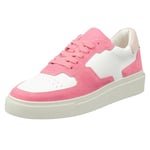 GANT FOOTWEAR Femme Julice Basket, Blanc/Rose Vif, 40 EU