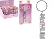 MUM KEYRING OR HANDBAG CHARM NUMBER ONE MUM PERFECT PRACTICAL MOTHERS DAY GIFT 