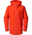 Haglöfs Latnja GTX Insulated Jacket Men Klarröd orange S - Fri frakt