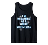 I'm Dreaming Of A White Christmas Bing Crosby Irving Berlin Tank Top