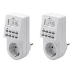 Goobay Digital Timer (2-pack) - Vit