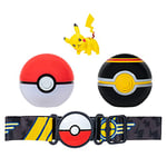 Pokémon Clip 'N' Go Poké Ball Belt Set - Poké Ball, Luxury Ball, and Pikachu