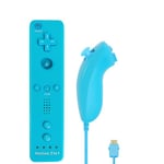 Nintendo Wii/Wii U Joystick 2 in 1 Wireless Nunchuck Remote Gamepad Valinnainen Motion Plus -videopeliohjain