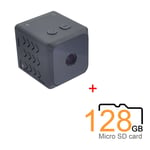 Caméra IP WiFi WD5 Caméscope portable sans fil Point chaud a distance Caméra P2P HD 720P DVR IR Vision nocturne Détection de mouvement, Carte micro SD 128 Go