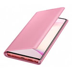 Original Samsung Galaxy Note 10 LED View Wallet Case - EF -NN970PPEGWW - Pink