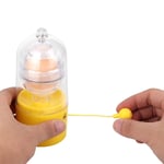 Egg Maker, Egg Scrambler Shaker Whisk Hand Powered Golden Egg Maker Eggs Yolk White Mixer Kitchen Gadgets