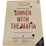 Ginger Fox DINNER WITH THE MAFIA Role Play Game Menu Music Trivia Fun New Sealed