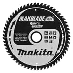 Lames Carbure Ø 216 mm MAKITA B-08676 Makblade Plus Bois 60 dents pour scies radiales et à onglets