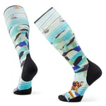 Smartwool Ski Targeted Cushion Bear Country Print OTC Socks, CAPRI, Medium