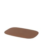 Broste Copenhagen Vils 55000019 Assiette de service en faïence Marron rustique 30 x 22 x 1 cm