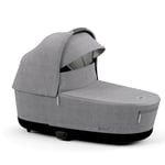 Cybex PRIAM lux carry cot - manhattan grey PLUS | mid grey