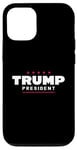 Coque pour iPhone 12/12 Pro Trump is my President, Told You So - 45 47 (Front & Back)