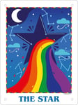 Deadly Tarot Mini Tin Sign Pride The Star 15x20cm