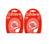 Canderel Sweetener Low Calorie Sugar Substitute 300 Tablets x 2