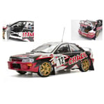 SUBARU IMPREZA 555 N.12 WINNER RALLY YPRES 1998 LITAER-DERAMMELAERE 1:18