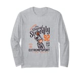 Extreme Bike Riders - Fearless On Two Wheels Long Sleeve T-Shirt