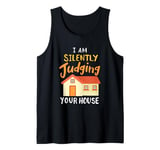 Funny Architect Job Real Estate House Flipper House Building Tank Top