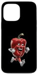 Coque pour iPhone 13 Pro Max Poivron rouge réaliste