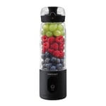 Blender Concept SM4001 Personal Smoothie Blender, 600 ml, Uppladdningsbar Li-Ion, Svart, FitMaker