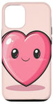 Coque pour iPhone 12/12 Pro Kawaii Coeur Cartoon Saint-Valentin