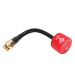 (Red)5.8GHz FPV Drone Antenna 85mm 2.5 Dbi Antenna For RC FPV Racing Drone TDM