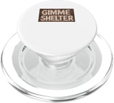 Panneau en bois Gimme Shelter PopSockets PopGrip pour MagSafe