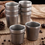 Anti-scalding Coffee Mug Portable Water Cup Keep Cold Beer Cup  Party