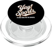 Big Game Super Publicités Football Ironic Sports Publicités PopSockets PopGrip pour MagSafe