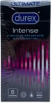 Durex Intense Condoms 6 Pack