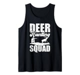 Deer Hunting Squad vintage men Antlers Hunting Season Tank Top