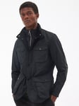 Barbour Ogston Wax Cotton Jacket, Black/Classic