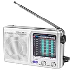 AM/FM/SW Portable Radio Operated for Indoor, Outdoor & Emergency Use Radio wi uk