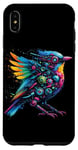 Coque pour iPhone XS Max Bird Robot Sci-Fi Animal Futuriste Faune Technologie Drôle