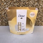 BRAND NEW, DOVE PREP & GLOW, GRADUAL SELF-TAN GIFT SET - BOX DAMAGED