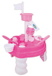 Children's Pink Sand & Water Table & Tools Outdoor Girls Garden Sandpit Toy Set