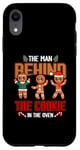 iPhone XR Christmas a Man Behind The Cookie In The Oven Dad To Be Case