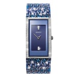 Seksy 2906 Rocks Ladies Watch Blue Swarovski Crystal