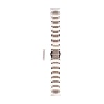 Emporio Armani Bracelet de montre pour homme 22 mm en acier inoxydable argenté - Bracelet de rechange original pour AR2434, argenté