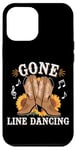 Coque pour iPhone 12 Pro Max Gone Line Dancing Musique country western Line Dancer