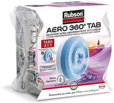 Rubson AERO 360° 1 recharge en tabs parfum lavande relaxante, recharge pour absorbeur d'humidité, ultra absorbante et anti odeurs, recharge pour déshumidificateur, 1 x 450 g