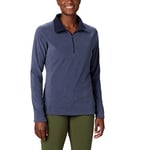 Columbia Femme Glacial Iv 1/2 Polaire Demi Zip, Nocturnal, XL EU