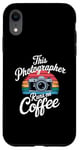 iPhone XR This Photographer Runs On Coffee Camera Case