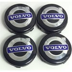 4 st Center Caps Navkapslar för Volvo S60 S90 XC40 XC60 V90 S40 S80