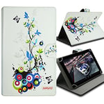 KARYLAX HF01 Universal M Case with Flap and Stand for 8 Inch Pritom Android Tablet