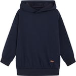 Hust & Claire Sanu ull/bambus sweatshirt, More Navy