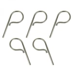 Lot de 5 pitons p Standard en inox 12 cm Linxor