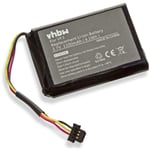 vhbw Batterie compatible avec TomTom Pro 4000, 4EG0.001.08 appareil GPS de navigation (1100mAh, 3,7V, Li-ion)