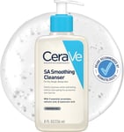 CeraVe SA Smoothing Face and Body Cleanser for Dry, Rough and Bumpy Skin with