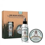 Mr Bear Kit - Sea Salt Spray & Matt Clay Pomade Springwood