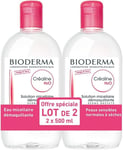 Bioderma Crealine H2O Micelle Solution 2 x 500ml